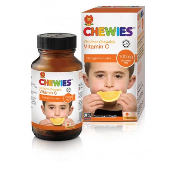 Chewies Children Vitamin C 100mg Chewable Tablet