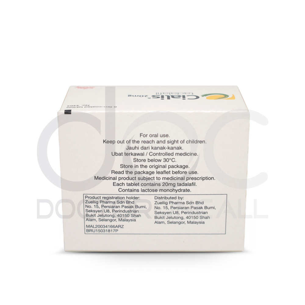 Cialis 20mg Tablet