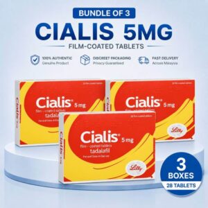 Cialis 5mg Tablet - 28s x3