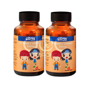 Citrex Junior Vitamin C 100mg Chewable Tablet (Orange) - 90s-x2