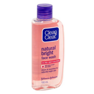 Clean & Clear Natural Bright Facial Wash - 100ml