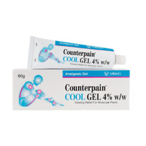 Counterpain 4% Cool Gel topical analgesic for muscle and joint pain relief | DoctorOnCall Malaysia