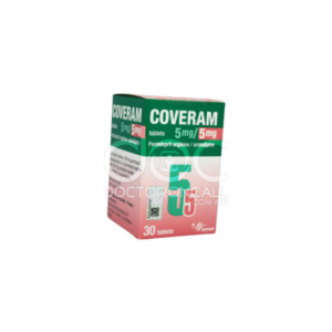 Coveram 5/5mg Tablet - 30s
