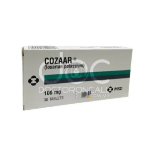 Cozaar 100mg Tablet - 30s