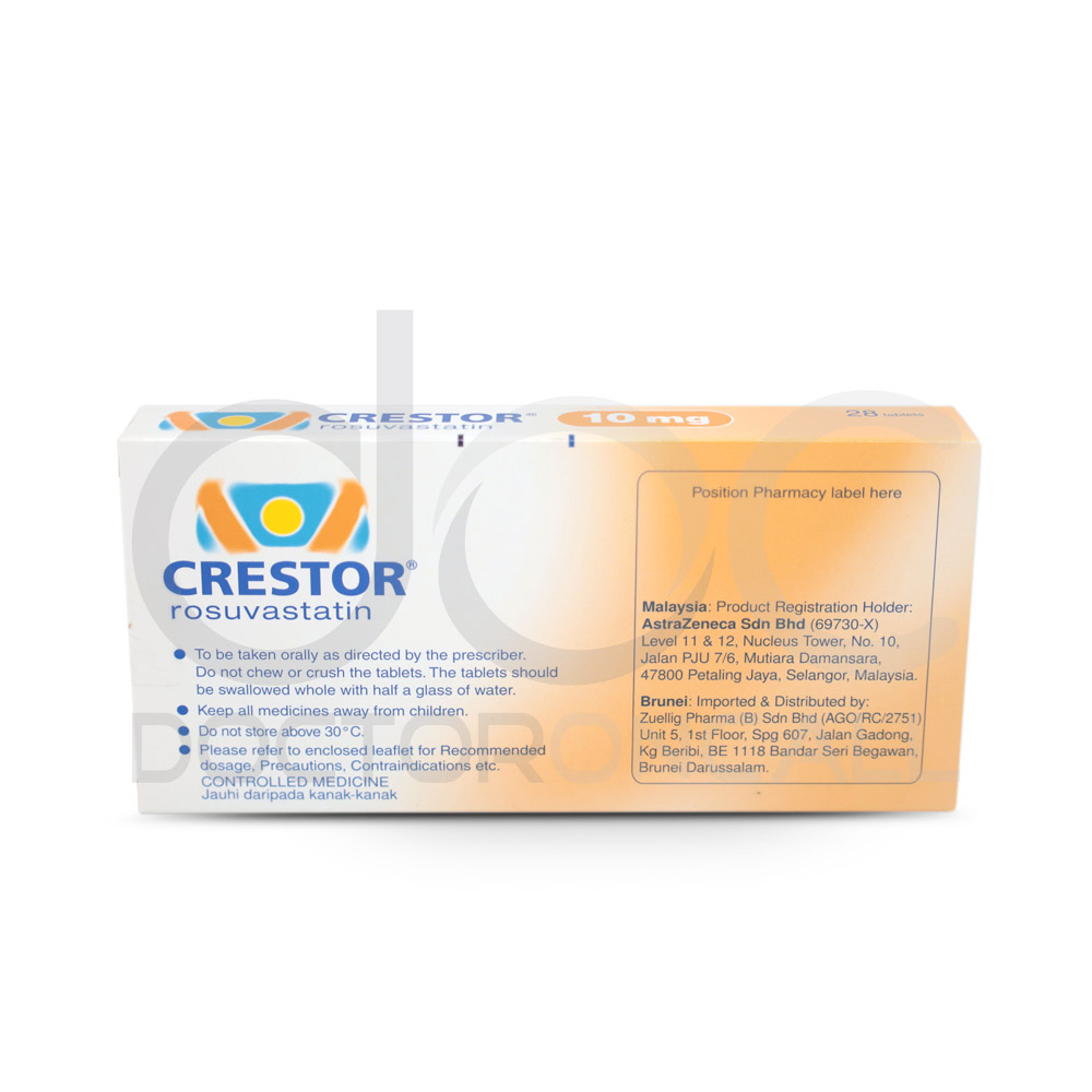 Crestor 10mg Tablet