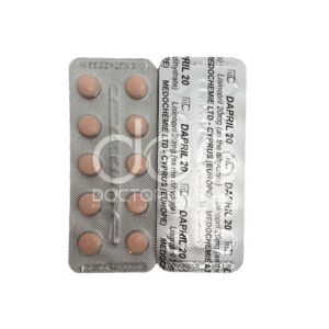 Dapril 20mg Tablet | enalapril | high blood pressure heart failure tablet | DoctorOnCall Malaysia