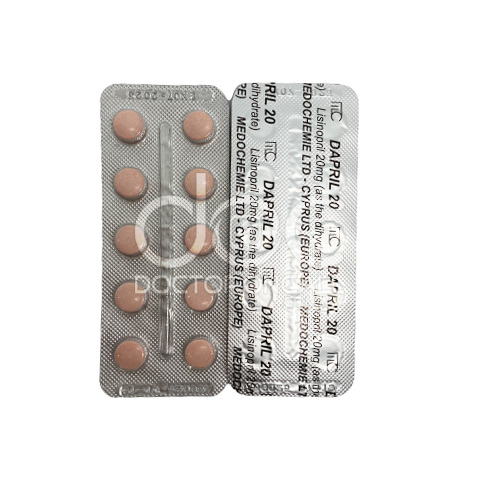 Dapril 20mg Tablet