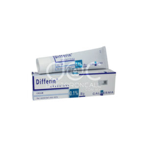 Differin Cream | adapalene | acne retinoid treatment cream | DoctorOnCall Malaysia
