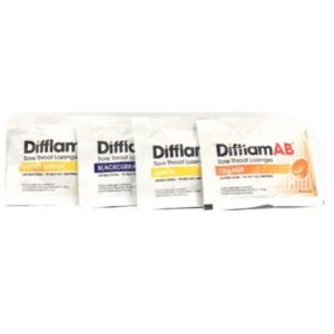 Difflam AB Sore Throat Lozenges 6s - Anggur Hitam