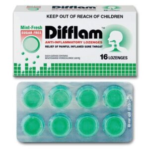 Difflam Anti-Inflammatory Lozenges (Mint Fresh) - 16s