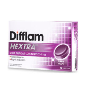 Difflam Hextra 2.4mg Sore Throat Lozenges - 12s