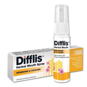 Difflis Herbal Mouth Spray (Refreshing & Cooling) - 15ml