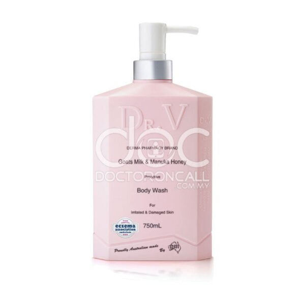 Dr. V Eczema body wash – Goat Milk &  Honey