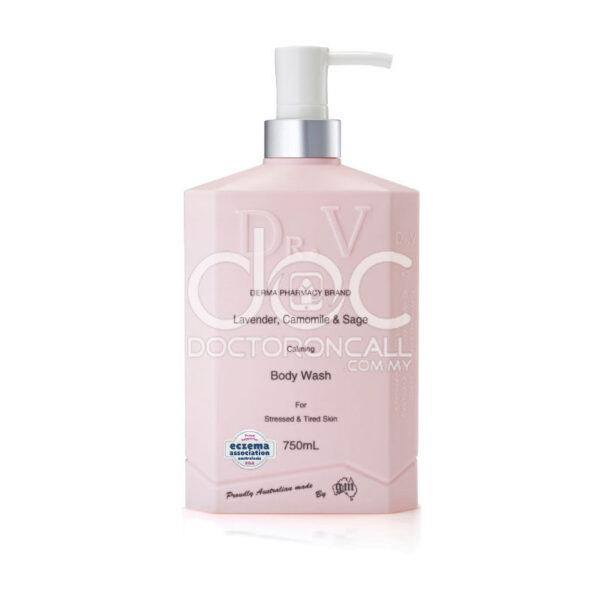 Dr. V Eczema body wash – Sage &  Lavender