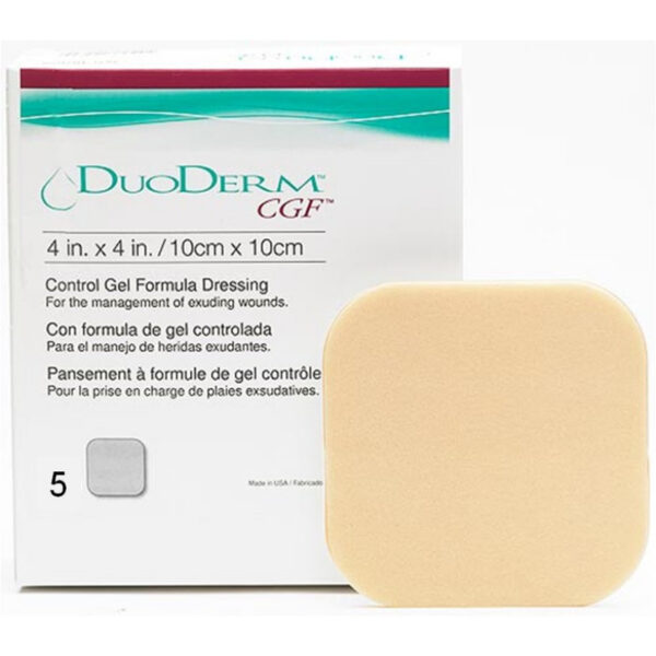 Duoderm CGF Control Gel Formula 4X4 Dressing