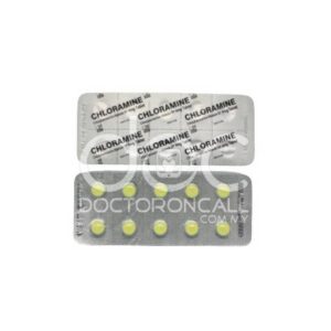 Duopharma Chloramine 4mg Tablet - 10s