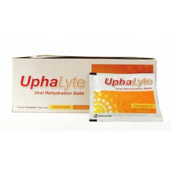 Duopharma Uphalyte Oral Rehydration Salts – Orange Flavour