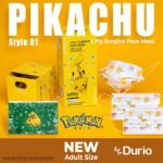 Durio 546A Pokemon Adult 4 Ply Surgical Face Mask 40s