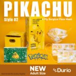 Durio 546A Pokemon Adult 4 Ply Surgical Face Mask 40s