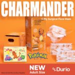 Durio 546A Pokemon Adult 4 Ply Surgical Face Mask 40s