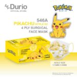 Durio 546A Pokemon Adult 4 Ply Surgical Face Mask 40s