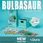 Durio 546A Pokemon Adult 4 Ply Surgical Face Mask 40s