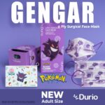 Durio 546A Pokemon Adult 4 Ply Surgical Face Mask 40s
