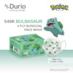 Durio 546K Pokemon Kids 4 Ply Surgical Face Mask 40s