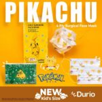Durio 546K Pokemon Kids 4 Ply Surgical Face Mask 40s