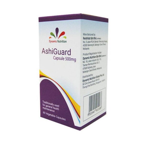 Dynamic Nutrition Ashiguard 500mg Capsule