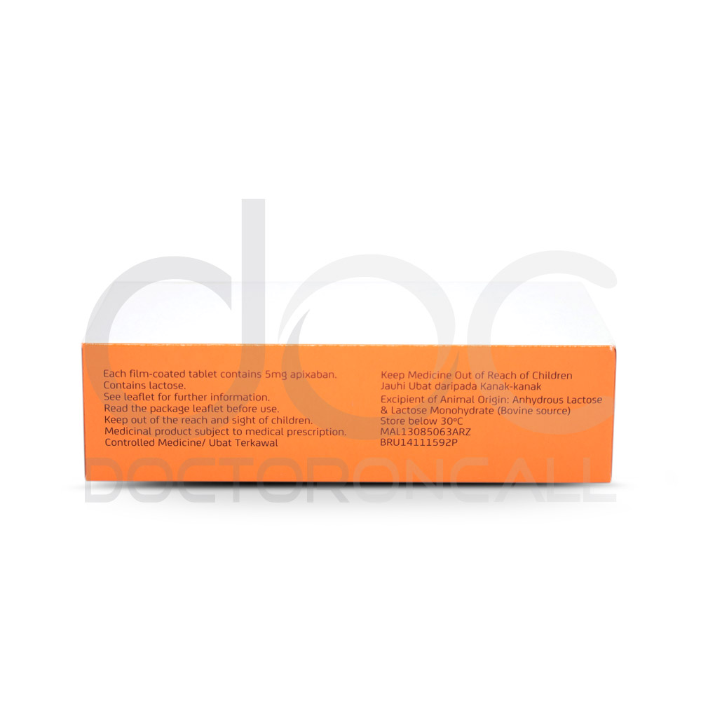 Eliquis 5mg Tablet