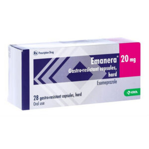 Emanera Gastro-Resistant 20mg Capsule - 28s