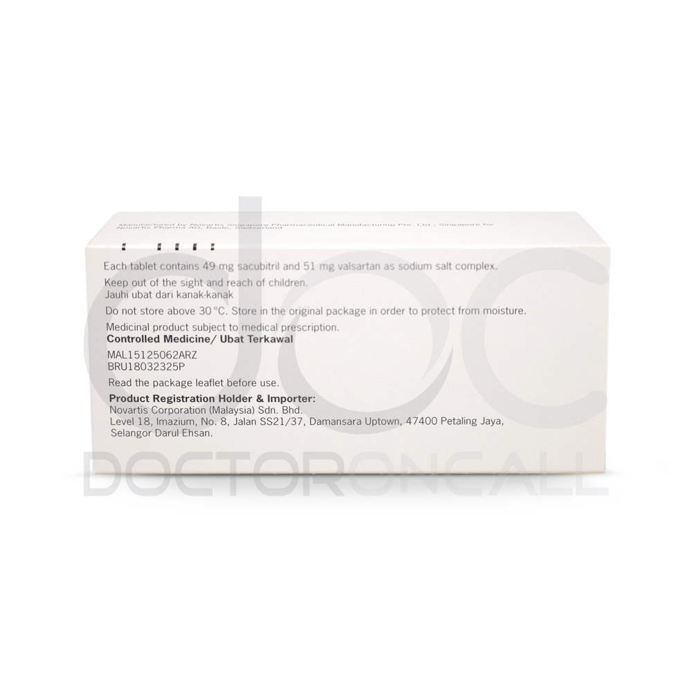 Entresto 100mg Tablet