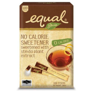 Equal Stevia Sweetener Sticks - 100s