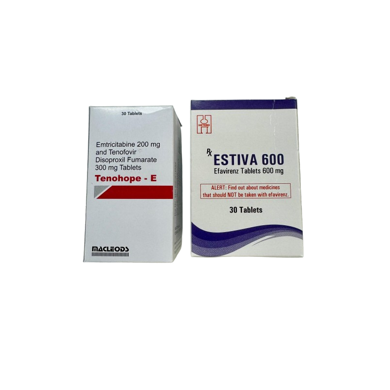 Estiva 600mg Tablet + Tenohope-E Tablet