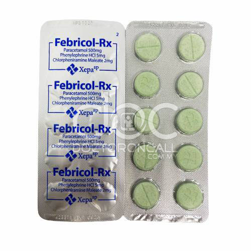 Febricol-Rx Tablet
