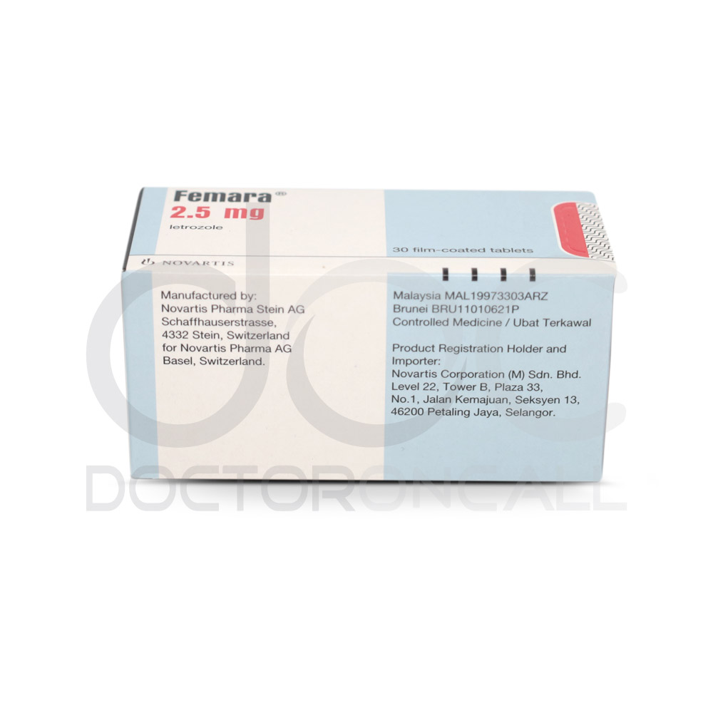 Femara 2.5mg Tablet