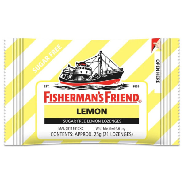 Fisherman’s Sugar Free Lemon Lozenges