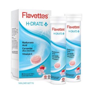 Flavettes Effervescent H-Drate Tablet - 15s