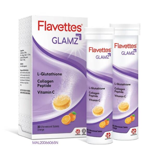 Flavettes Glamz Effervescent Tablet 30s