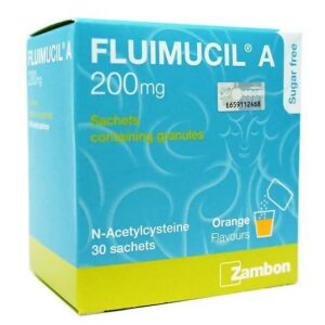 Fluimucil A 200mg For Oral Solution - 30 Sachets (Box)