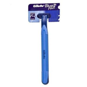 Gillette Blue II Plus Hanging Card Razor - 1s