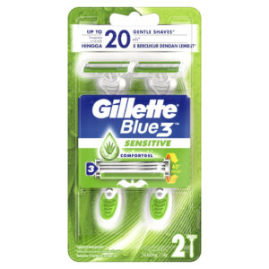 Gillette Blue3 Sensitive Razor - 2s