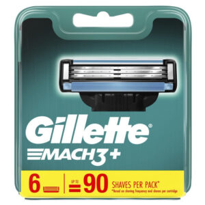Gillette Mach3+ 6 Cartridges - 6s