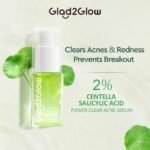 Glad2Glow Centella 2% Salicylic Acid Power Clear Acne Serum