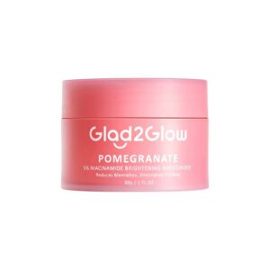 Glad2Glow Pomergranate 5% Niacinamide Brightening Moisturizer - 30g