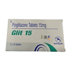 Glit 15mg Pioglitazone Tablet - Type 2 Diabetes Treatment Malaysia