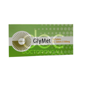 Glymet 5/500mg Tablet - 14s