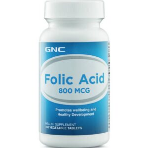GNC Folic Acid 800mcg Tablet 100s