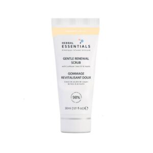 Herbal Essentials Gentle Renewal Scrub with Sunflower Seed Oil and Kaolin - 30ml
